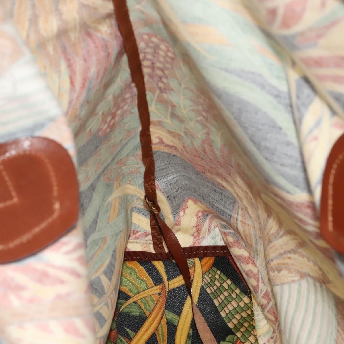 Salvatore Ferragamo Boston Bag PVC Canvas Multicolor Auth BA4352