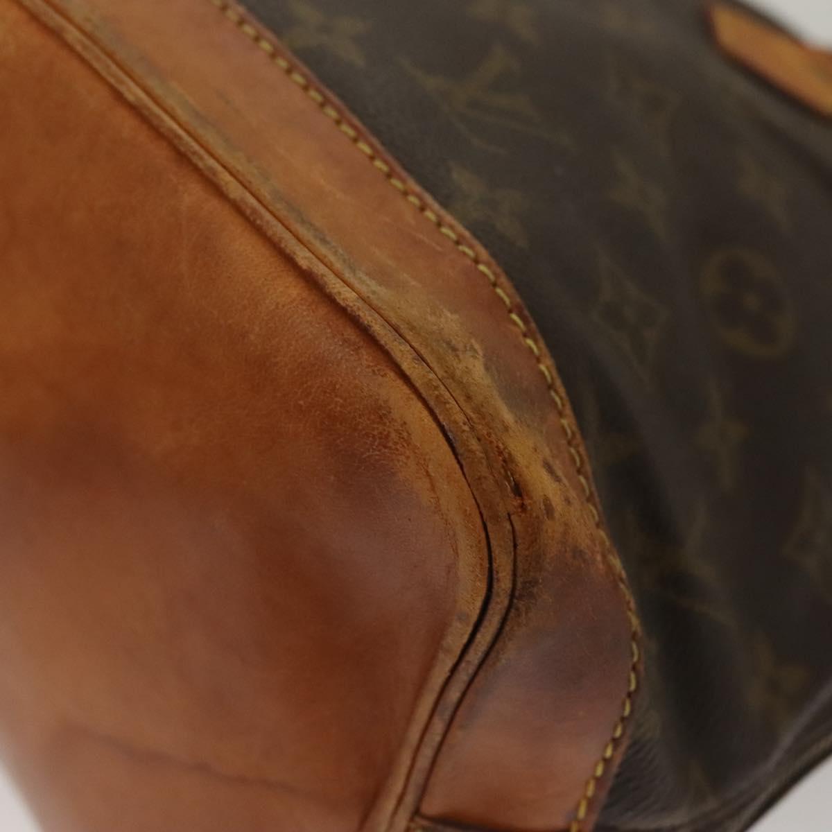 LOUIS VUITTON Monogram Alma Hand Bag M51130 LV Auth BA4365