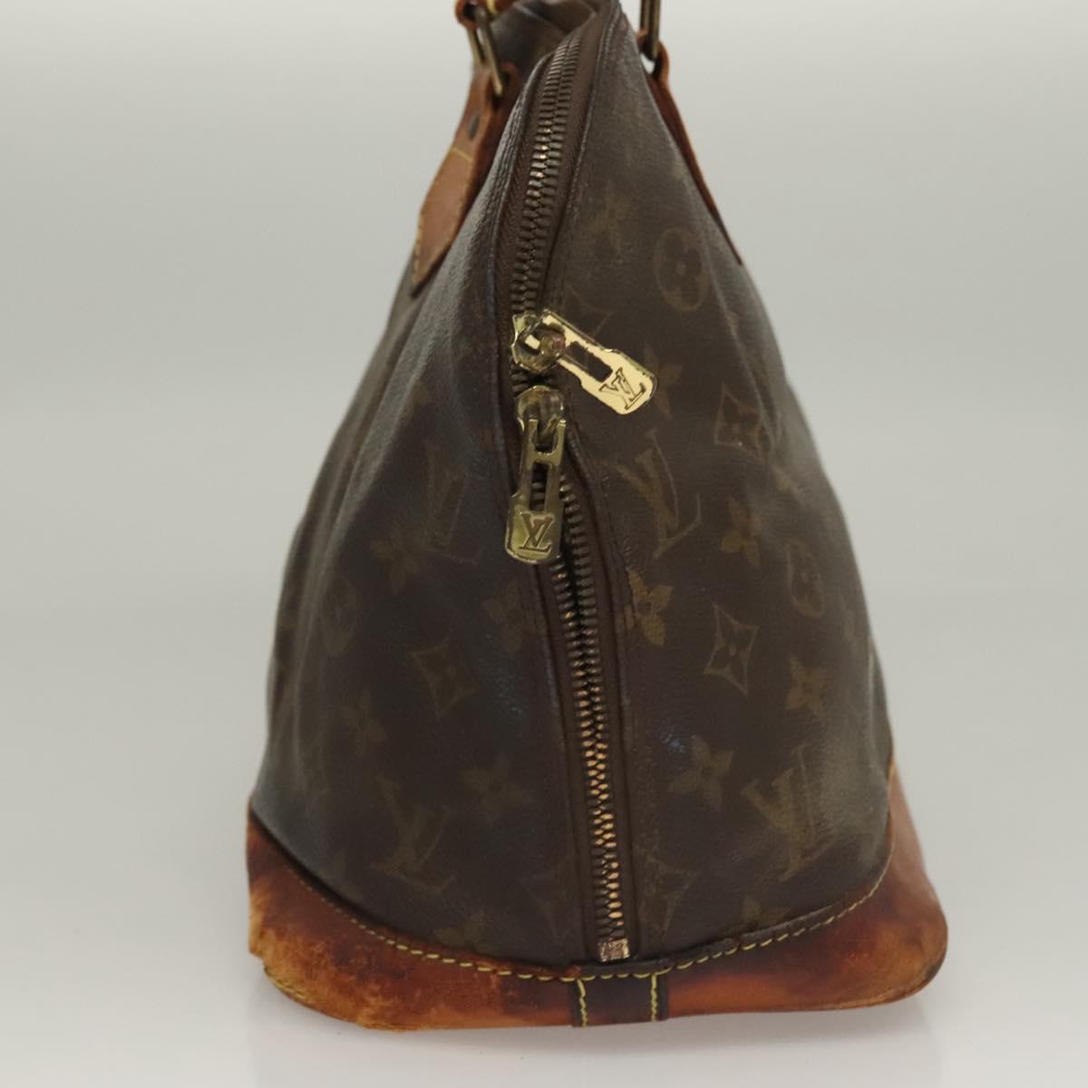 LOUIS VUITTON Monogram Alma Hand Bag M51130 LV Auth BA4365