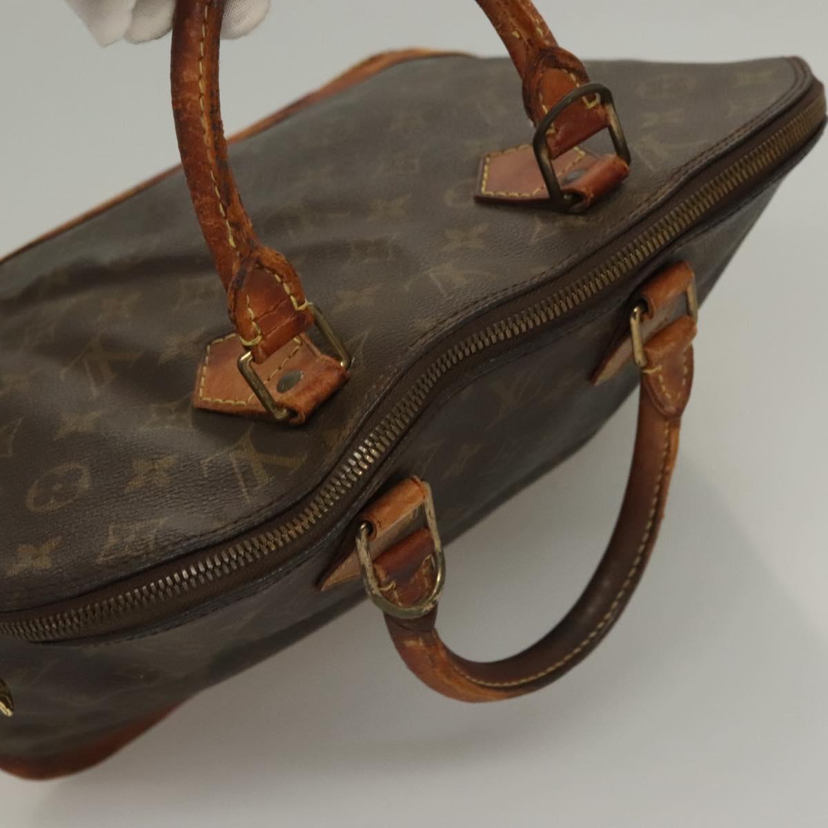 LOUIS VUITTON Monogram Alma Hand Bag M51130 LV Auth BA4365