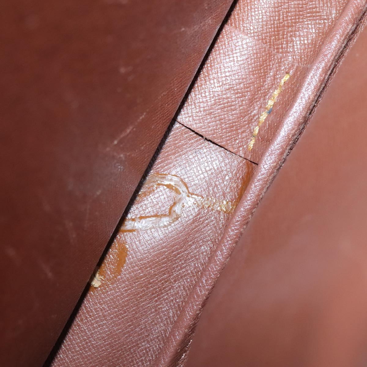 LOUIS VUITTON Monogram Cartouchiere GM Shoulder Bag M51252 LV Auth BA4376