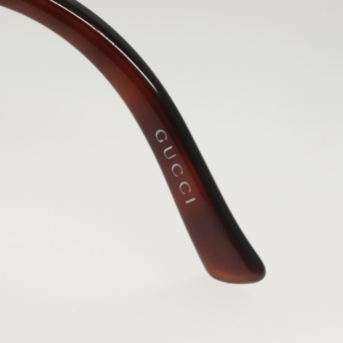 GUCCI Sunglasses Metal Gold Auth BA4385