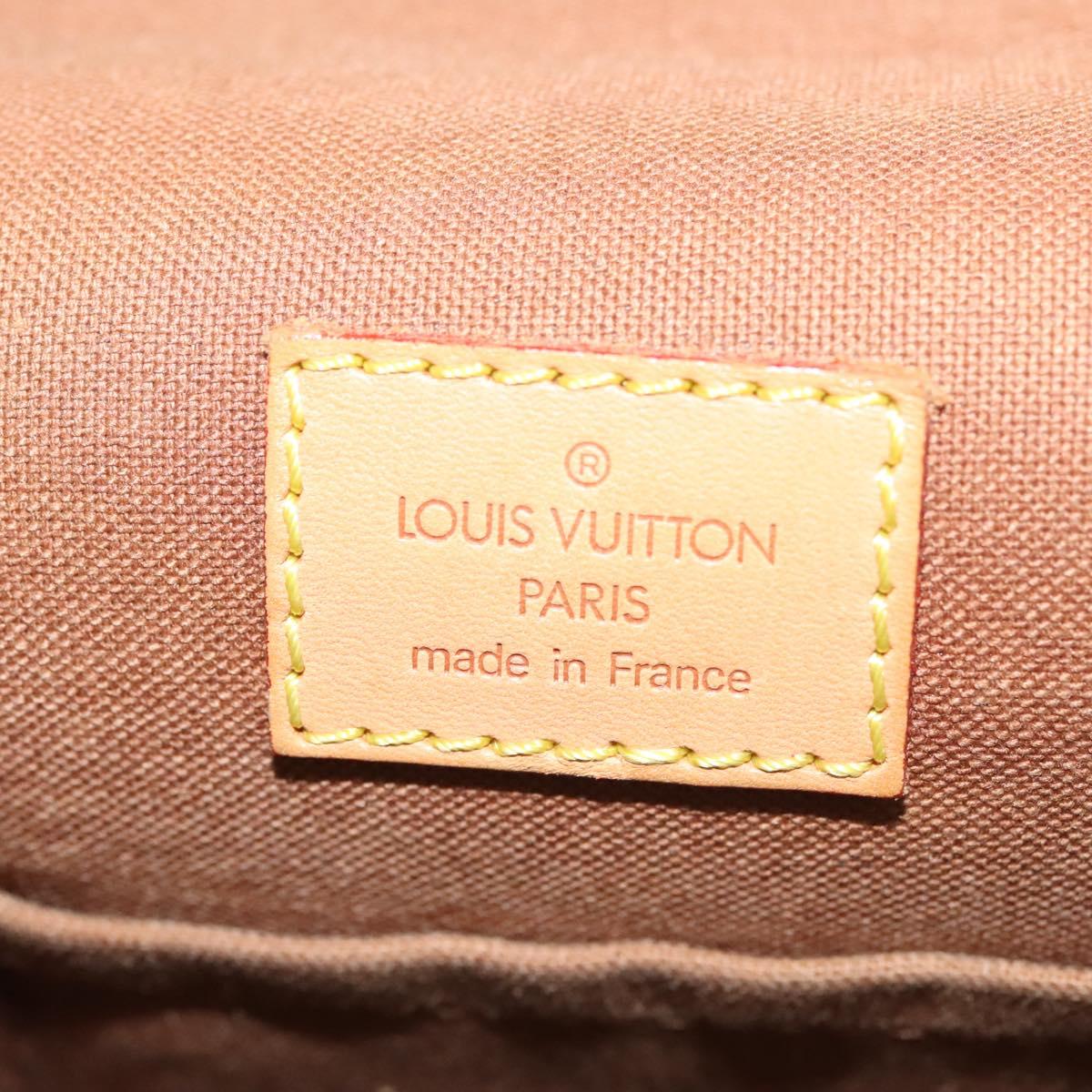 LOUIS VUITTON Monogram Messenger Bosphore PM Shoulder Bag M40106 LV Auth BA4430