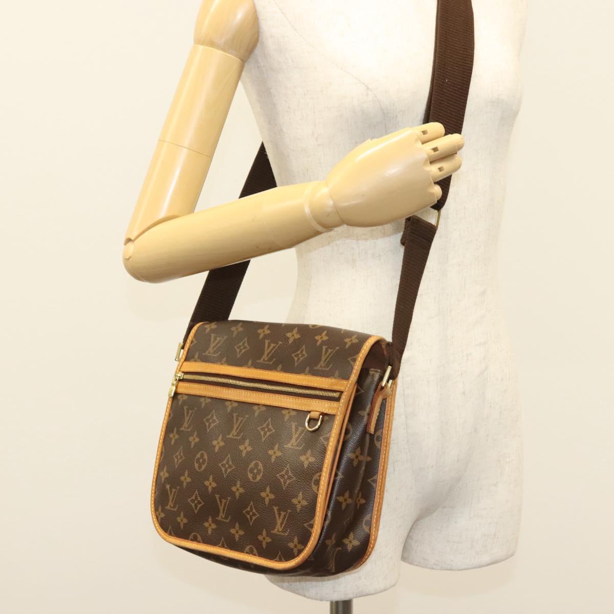 LOUIS VUITTON Monogram Messenger Bosphore PM Shoulder Bag M40106 LV Auth BA4430