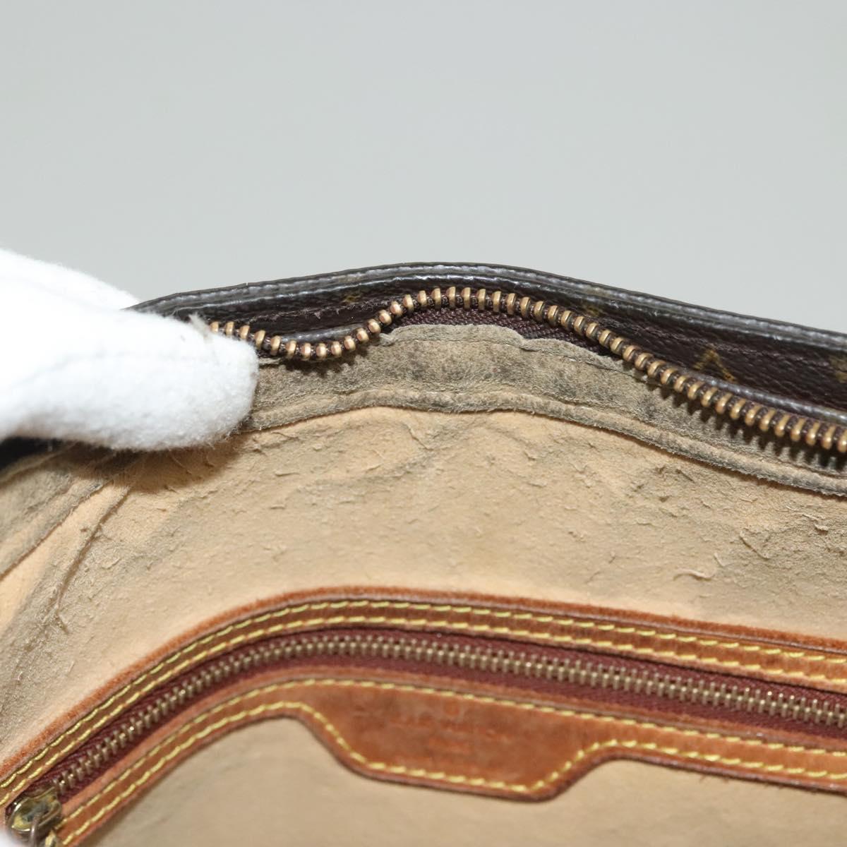 LOUIS VUITTON Monogram Looping GM Shoulder Bag M51145 LV Auth BA4448