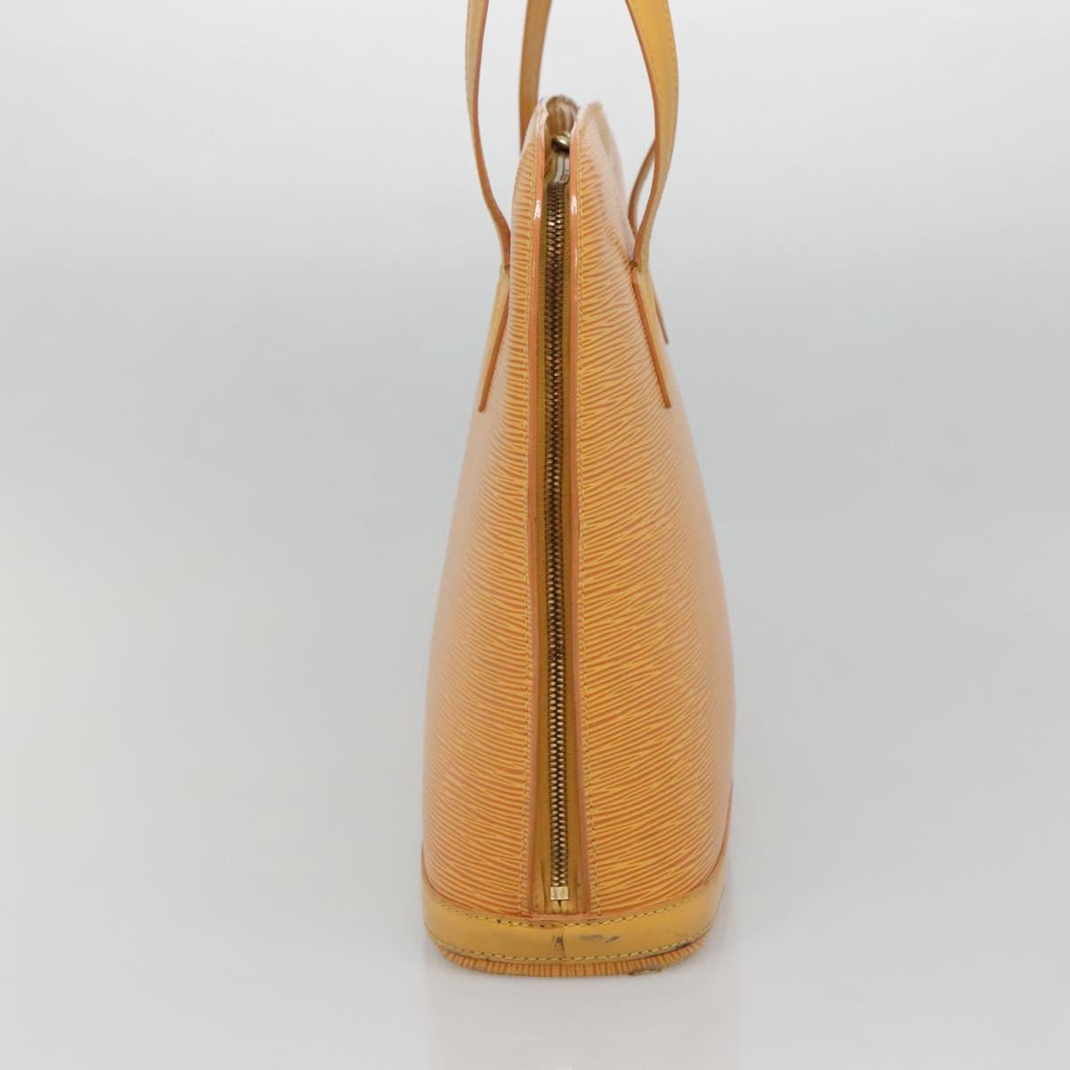 LOUIS VUITTON Epi Lussac Shoulder Bag Yellow M52289 LV Auth BA4449