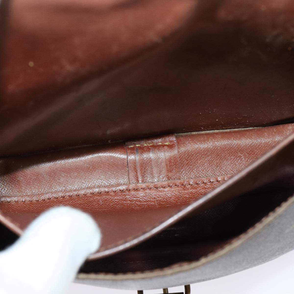 LOUIS VUITTON Monogram Cartesier MM Shoulder Bag M51253 LV Auth BA4467