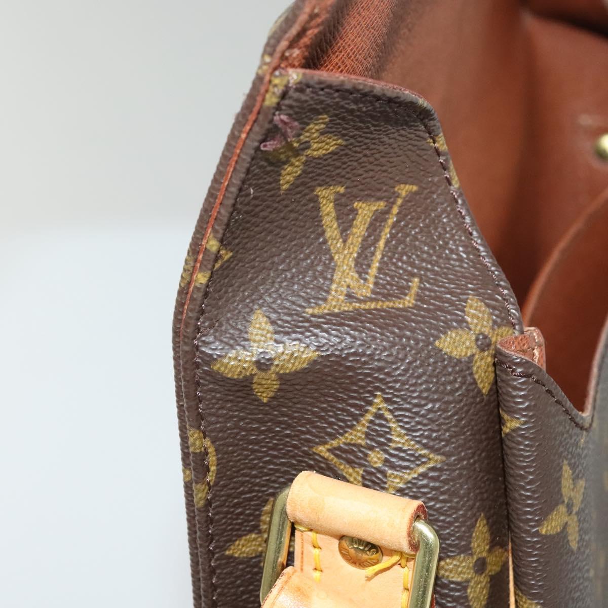 LOUIS VUITTON Monogram Cartouchiere GM Shoulder Bag M51252 LV Auth BA4498