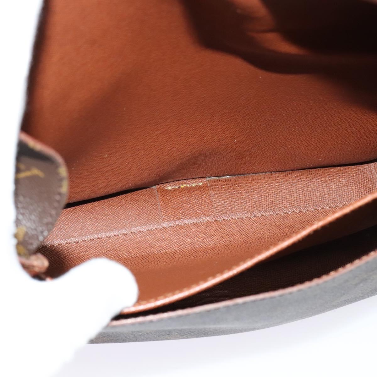 LOUIS VUITTON Monogram Cartouchiere GM Shoulder Bag M51252 LV Auth BA4498