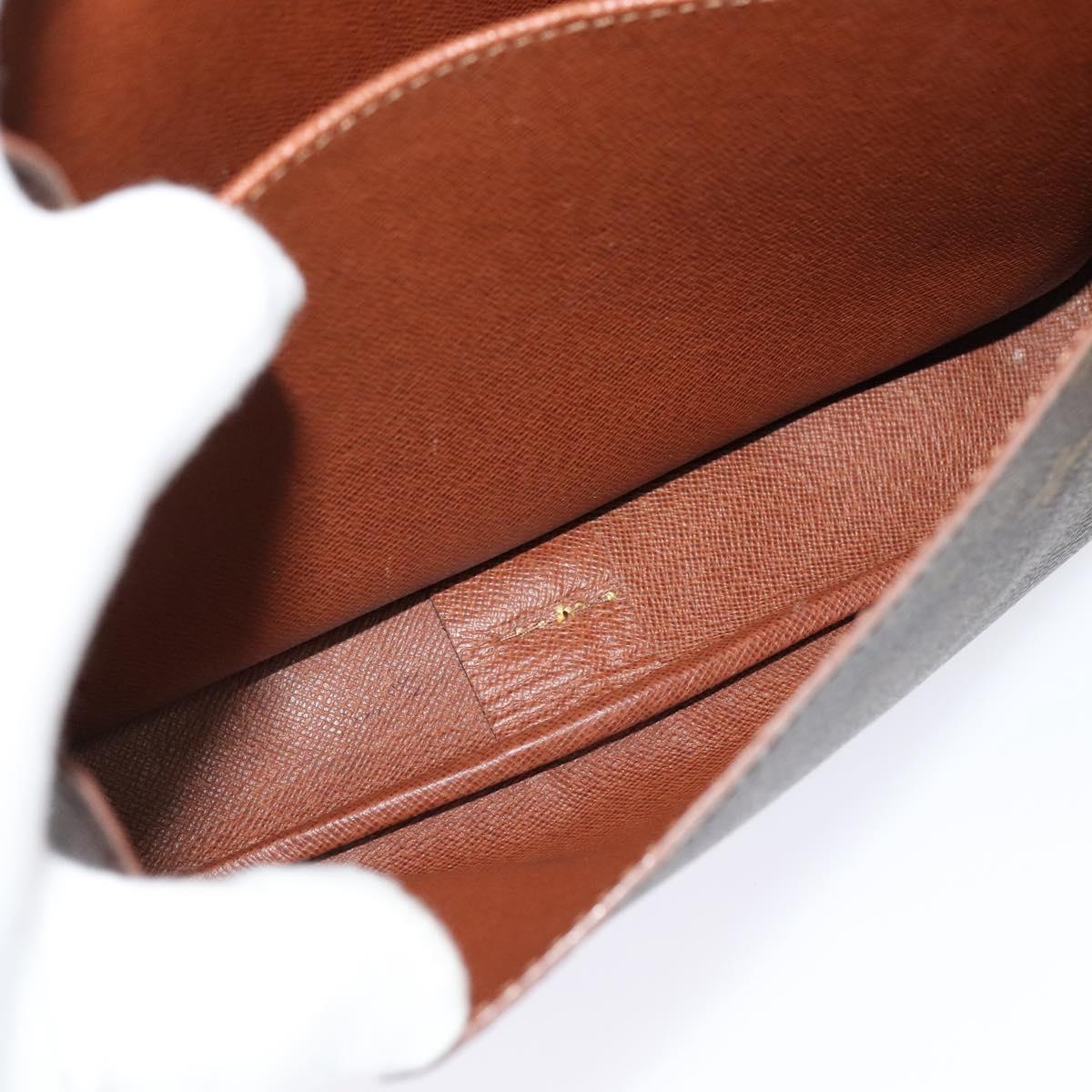 LOUIS VUITTON Monogram Cartouchiere GM Shoulder Bag M51252 LV Auth BA4498