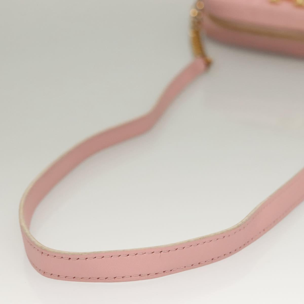 LOUIS VUITTON New Wave Camera Bag Pink M53683 LV Auth BA4517