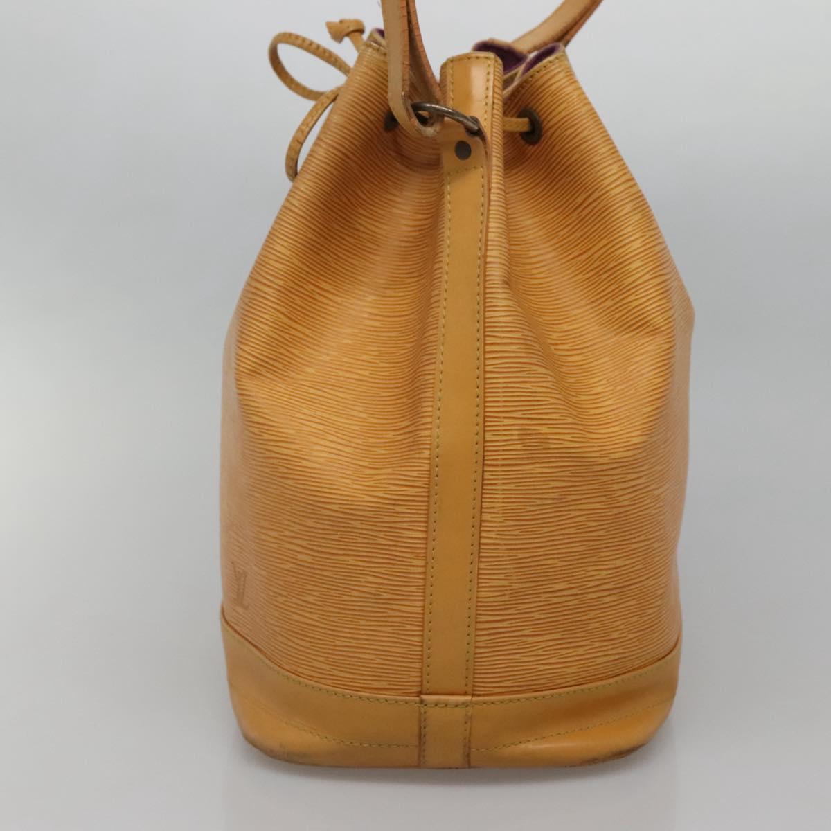 LOUIS VUITTON Epi Noe Shoulder Bag Tassili Yellow M44009 LV Auth BA4525