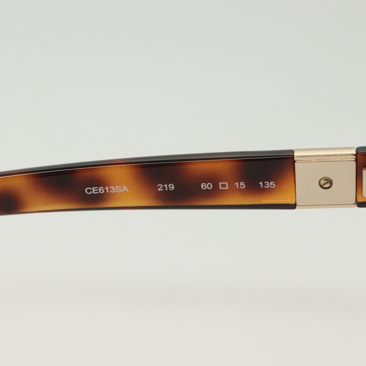 Chloe Sunglasses plastic Brown Auth BA4546