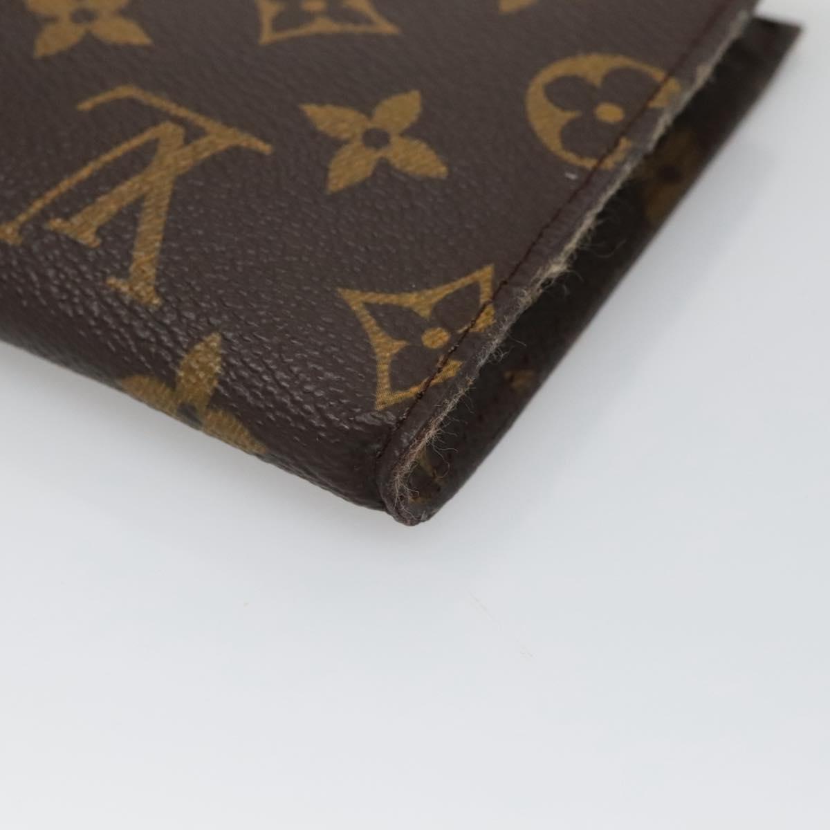 LOUIS VUITTON Monogram Bucket PM Accessory Pouch LV Auth BA4548
