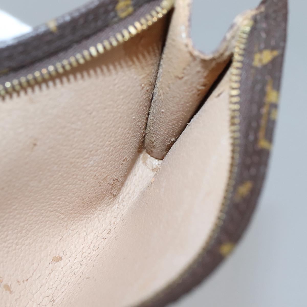 LOUIS VUITTON Monogram Bucket PM Accessory Pouch LV Auth BA4548