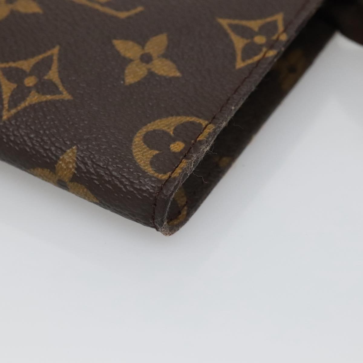 LOUIS VUITTON Monogram Bucket PM Accessory Pouch LV Auth BA4548