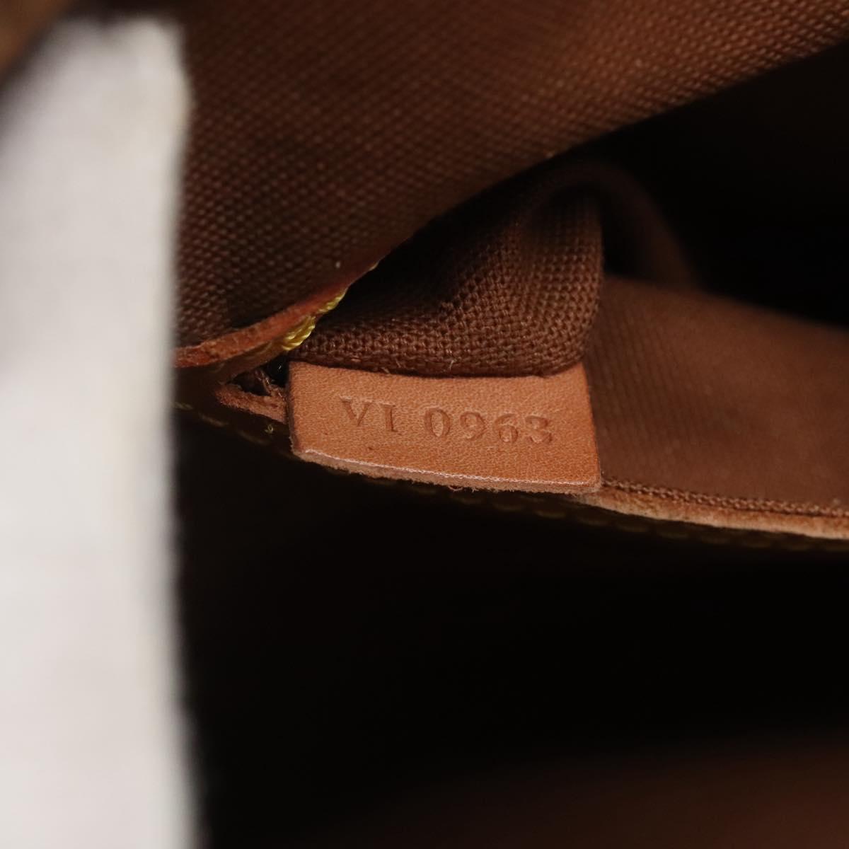 LOUIS VUITTON Monogram Alma Hand Bag M51130 LV Auth BA4563