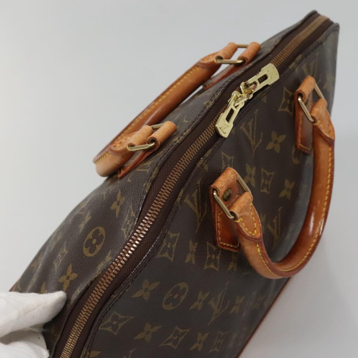 LOUIS VUITTON Monogram Alma Hand Bag M51130 LV Auth BA4563