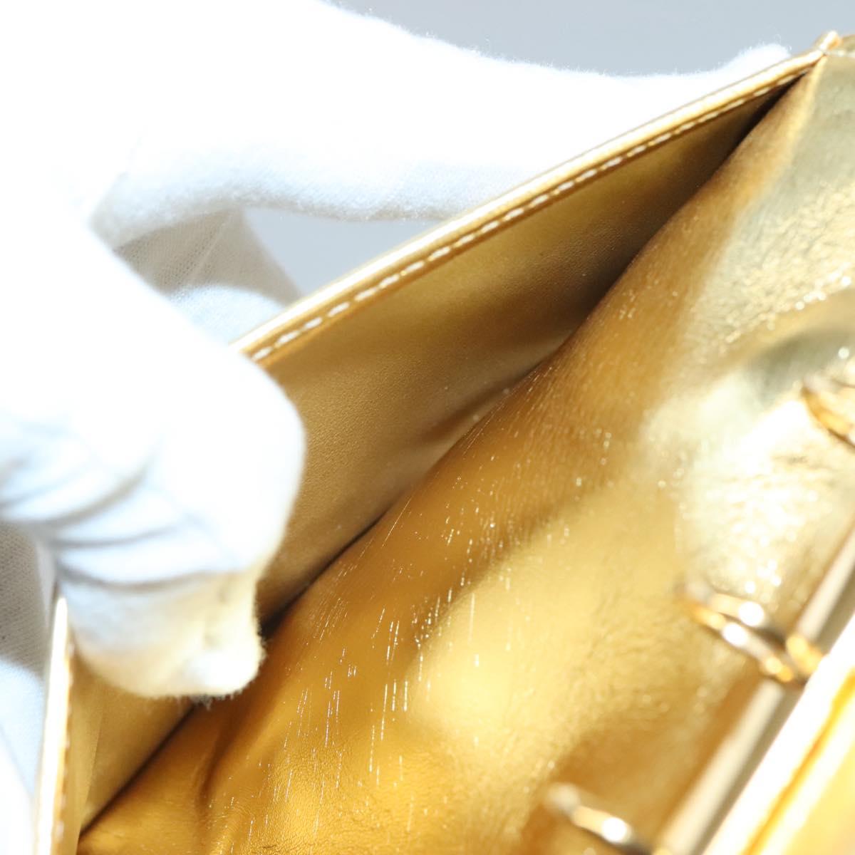 LOUIS VUITTON Miroir Agenda PM Day Planner Cover Gold R20962 LV Auth BA4597V