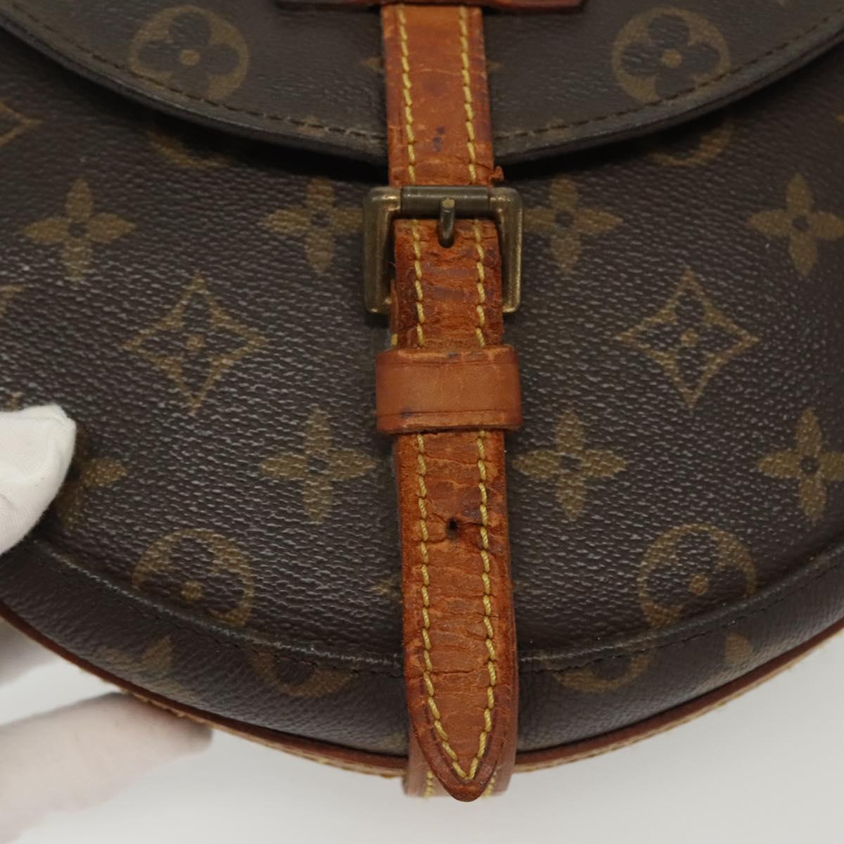 LOUIS VUITTON Monogram Chantilly MM Shoulder Bag M51233 LV Auth BA4637