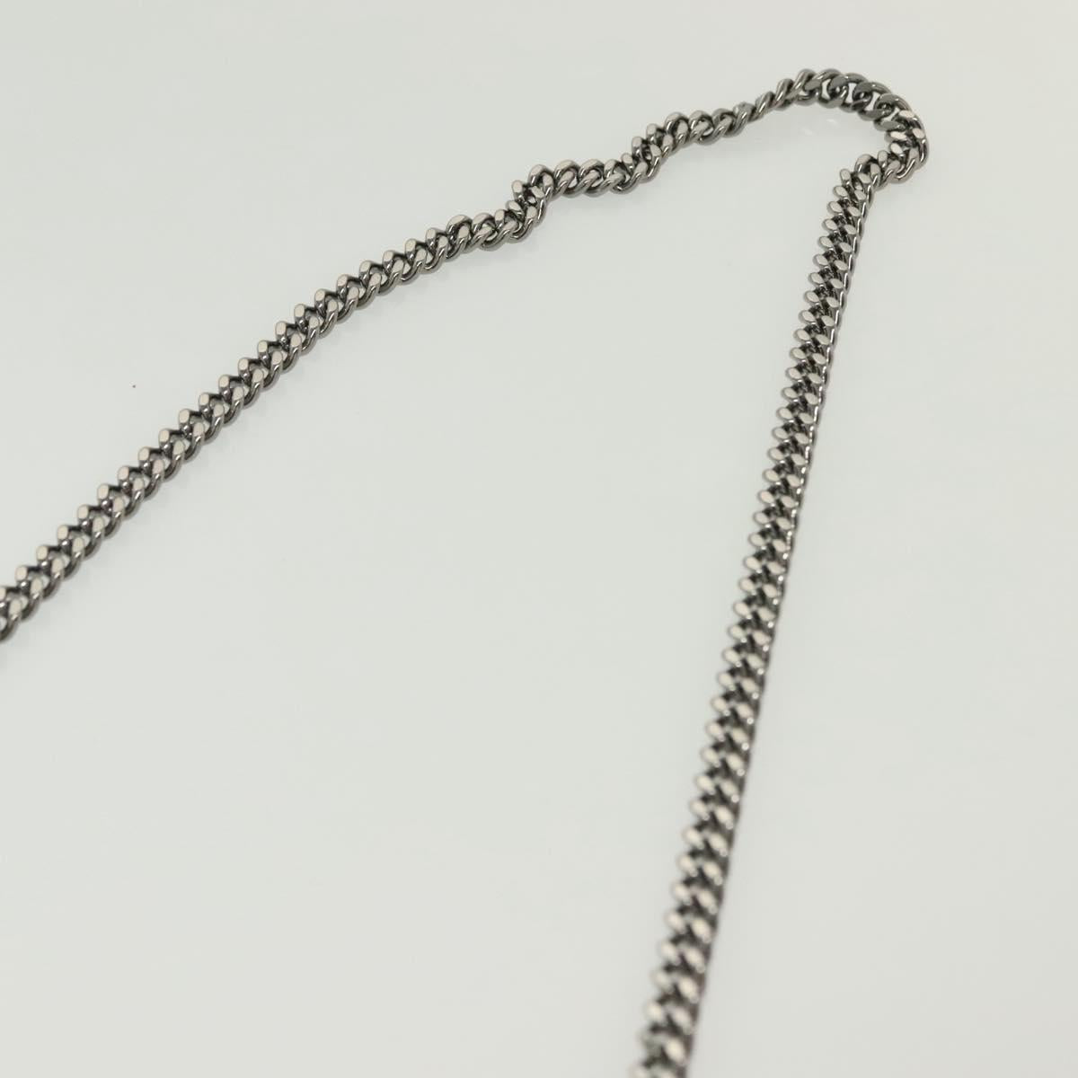 Stella MacCartney Falabella Chain Hand Bag Suede 2way Gray Silver Auth BA4688
