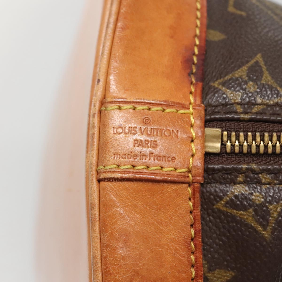 LOUIS VUITTON Monogram Alma Hand Bag M51130 LV Auth BA4709