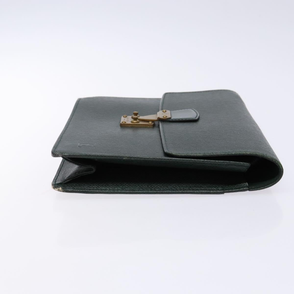 LOUIS VUITTON Taiga Pochette Kourad Clutch Bag Epicea M30194 LV Auth BA4727