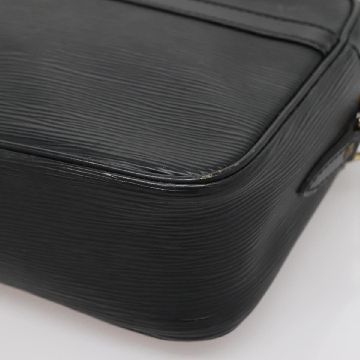LOUIS VUITTON Epi Trocadero 27 Shoulder Bag Black M52312 LV Auth BA4733