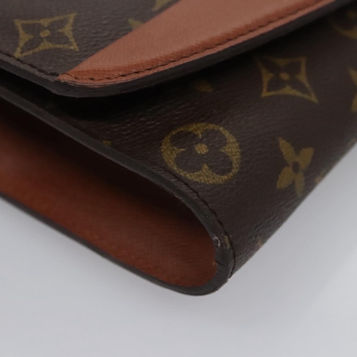LOUIS VUITTON Monogram Bordeaux 27 Shoulder Bag M51797 LV Auth BA475