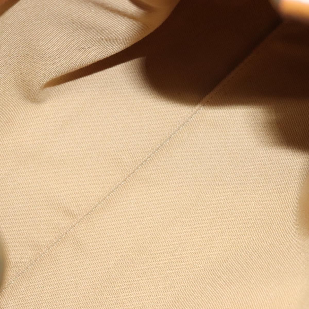 Salvatore Ferragamo Gancini Shoulder Bag Leather Brown Gold Auth BA4764