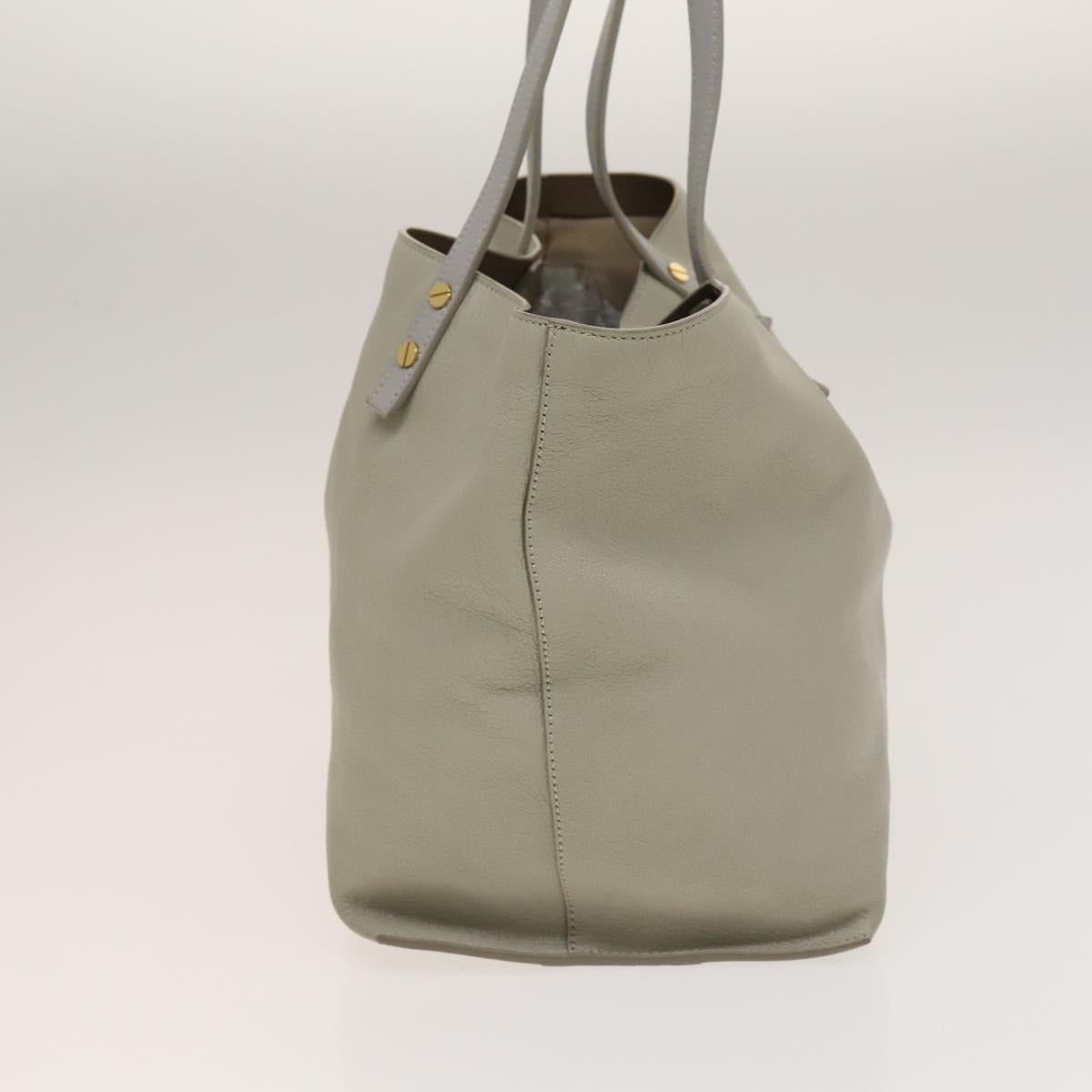 Chloe Dylan Tote Bag Leather Gold Auth BA4765