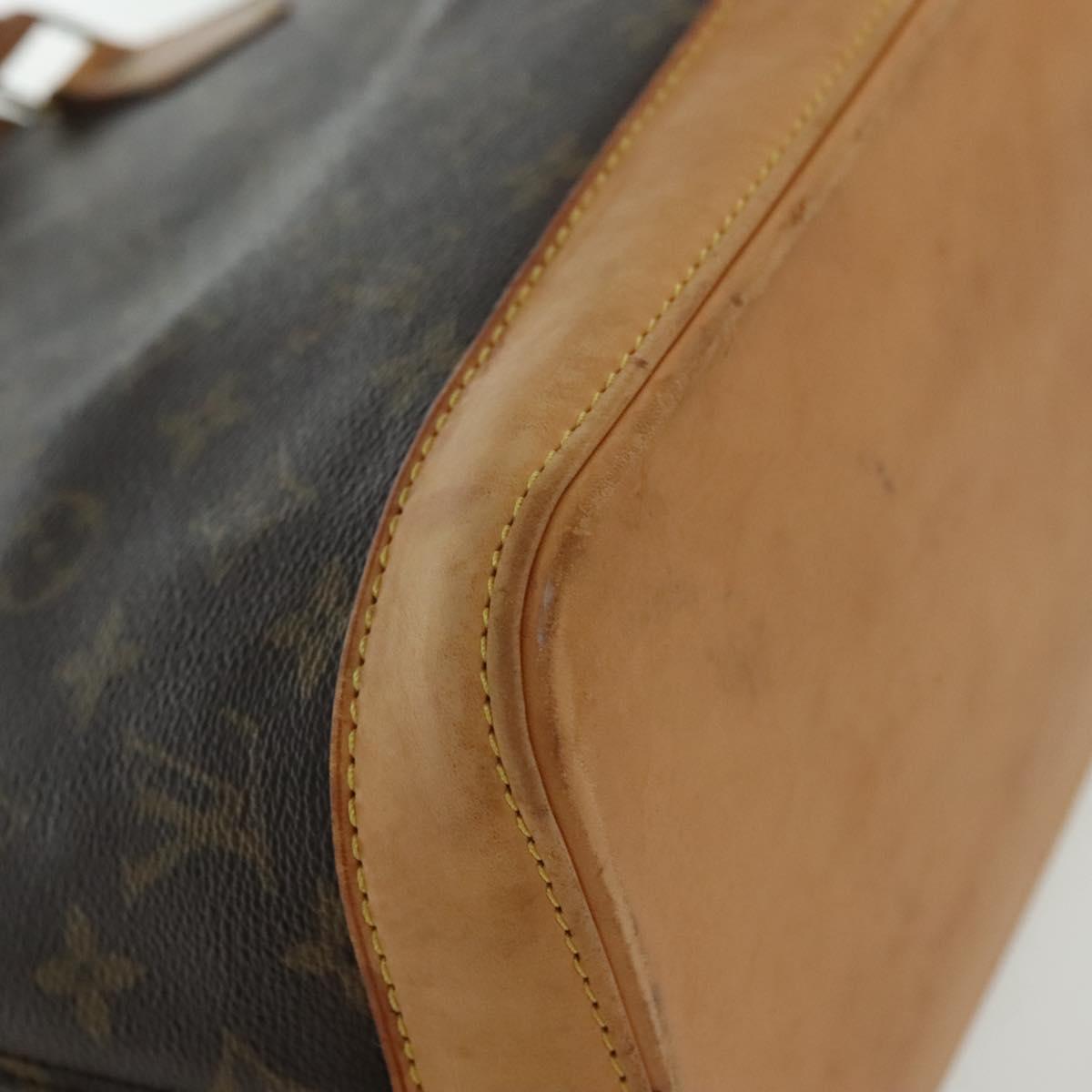 LOUIS VUITTON Monogram Alma Hand Bag M51130 LV Auth BA4767