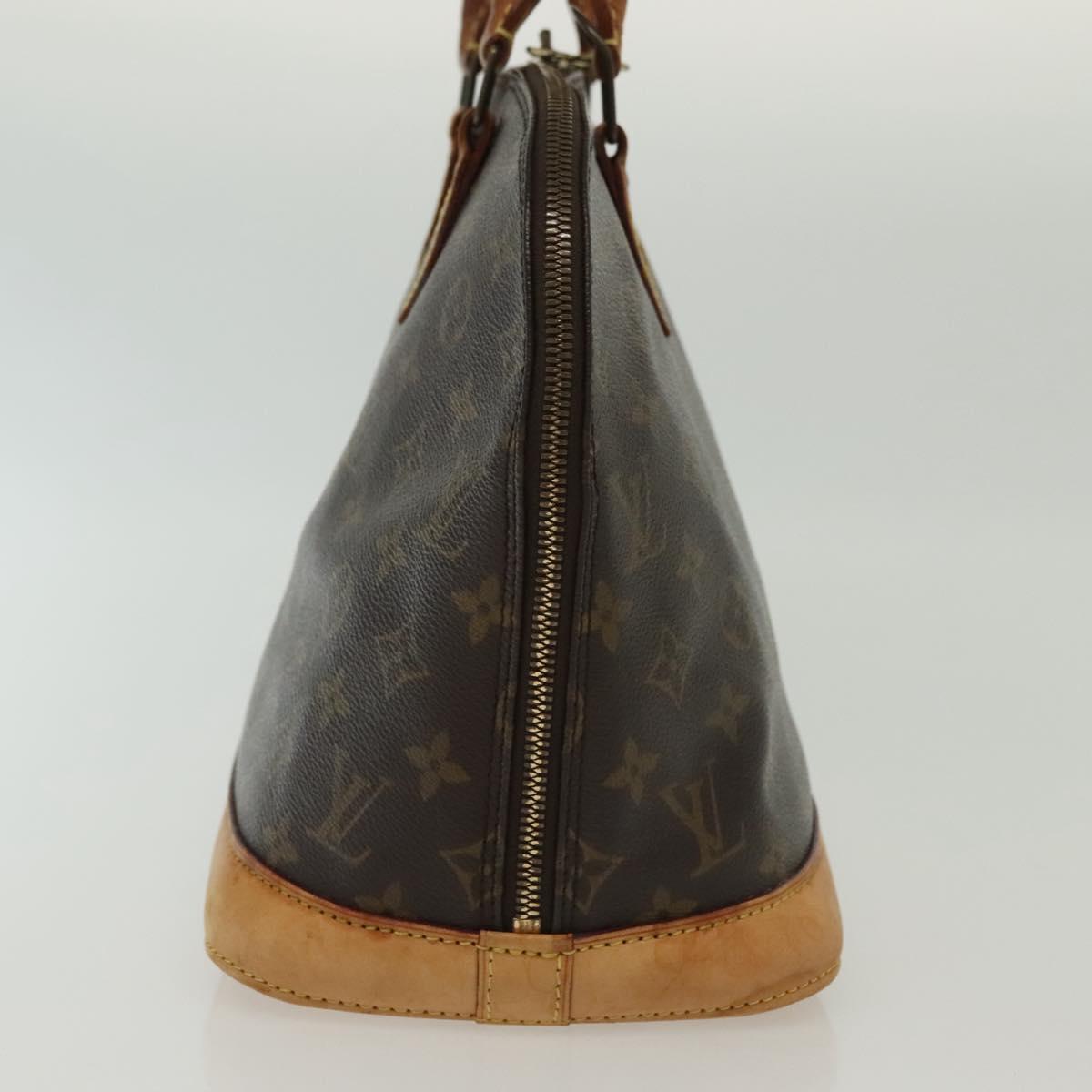 LOUIS VUITTON Monogram Alma Hand Bag M51130 LV Auth BA4767