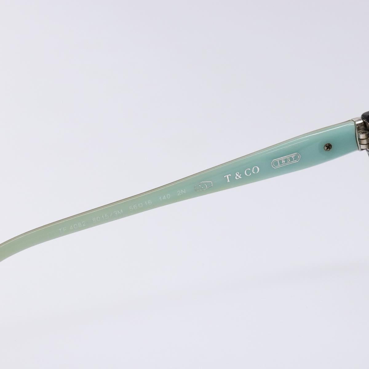 TIFFANY&Co. Sunglasses plastic Brown Auth BA4788