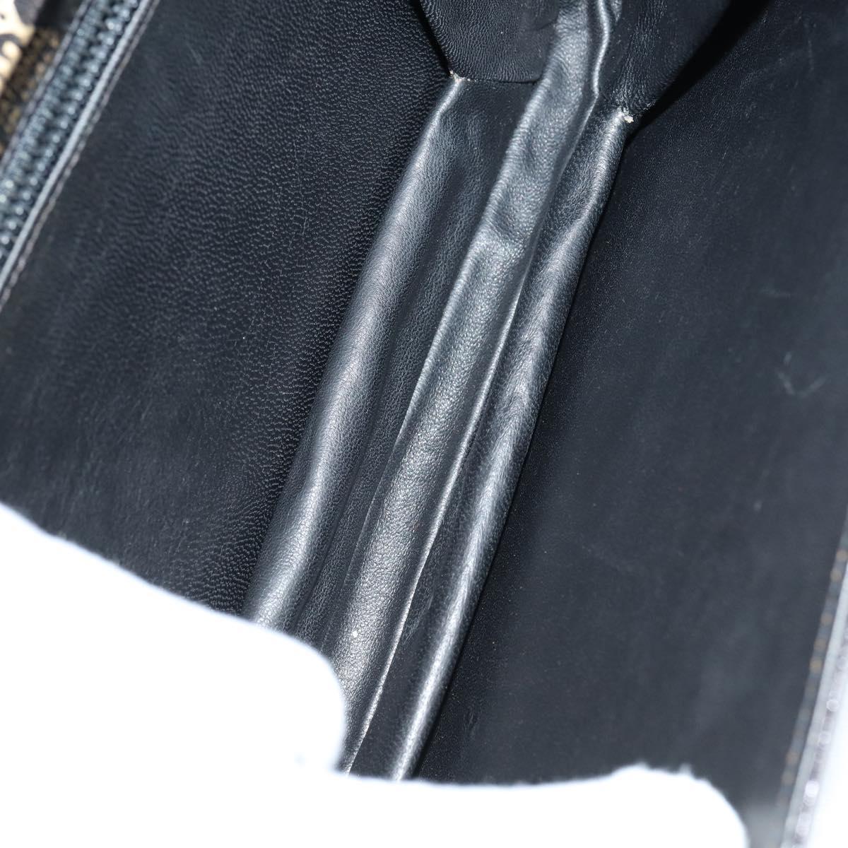 BALLY Shoulder Bag Leather 3Set Brown Black Auth BA4817