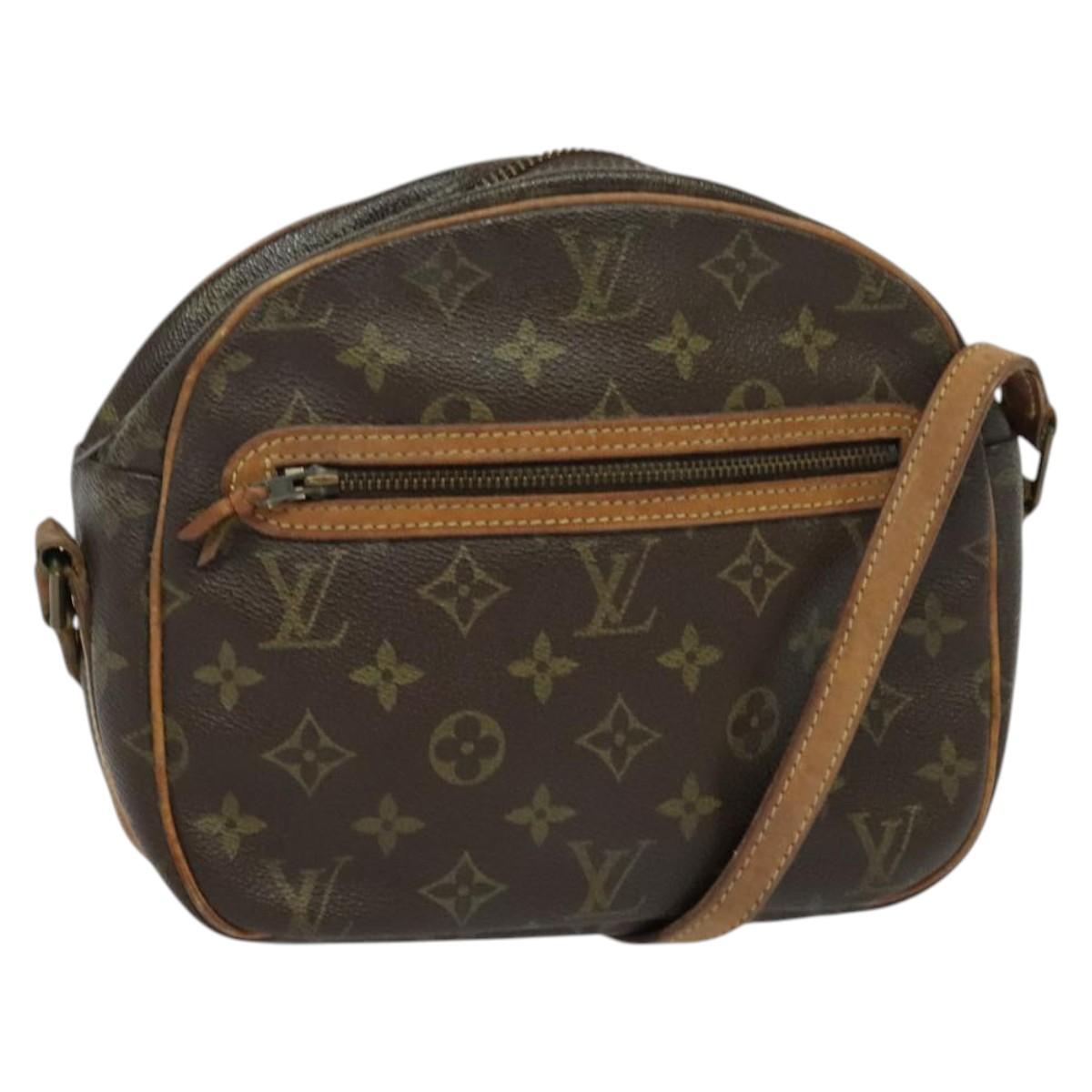 LOUIS VUITTON Monogram Senlis Shoulder Bag Vintage M51222 LV Auth BA4820