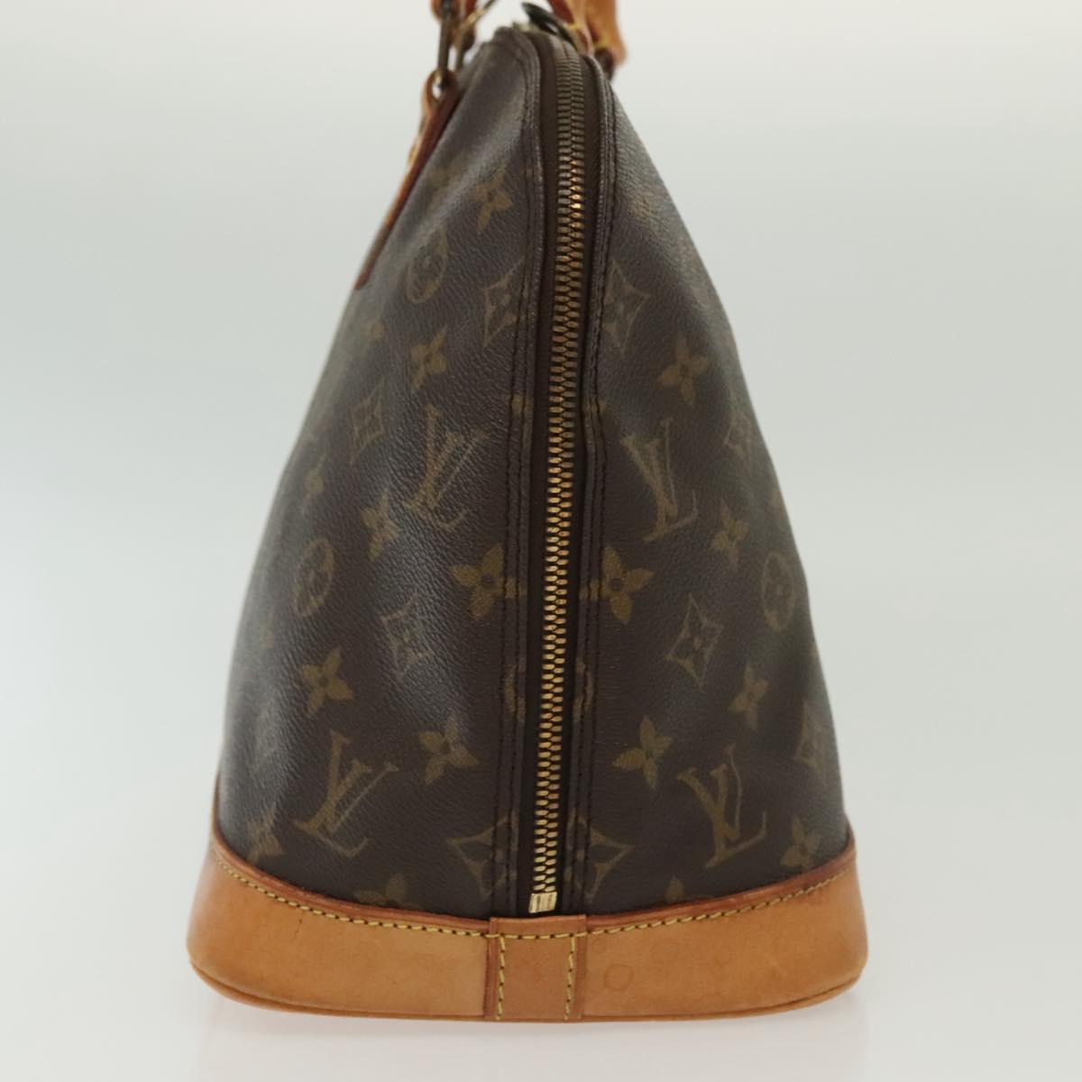 LOUIS VUITTON Monogram Alma Hand Bag M51130 LV Auth BA4852
