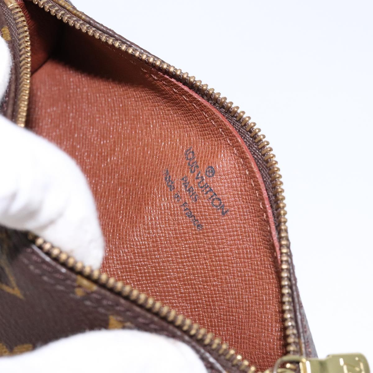 LOUIS VUITTON Monogram Papillon Pouch LV Auth BA4883