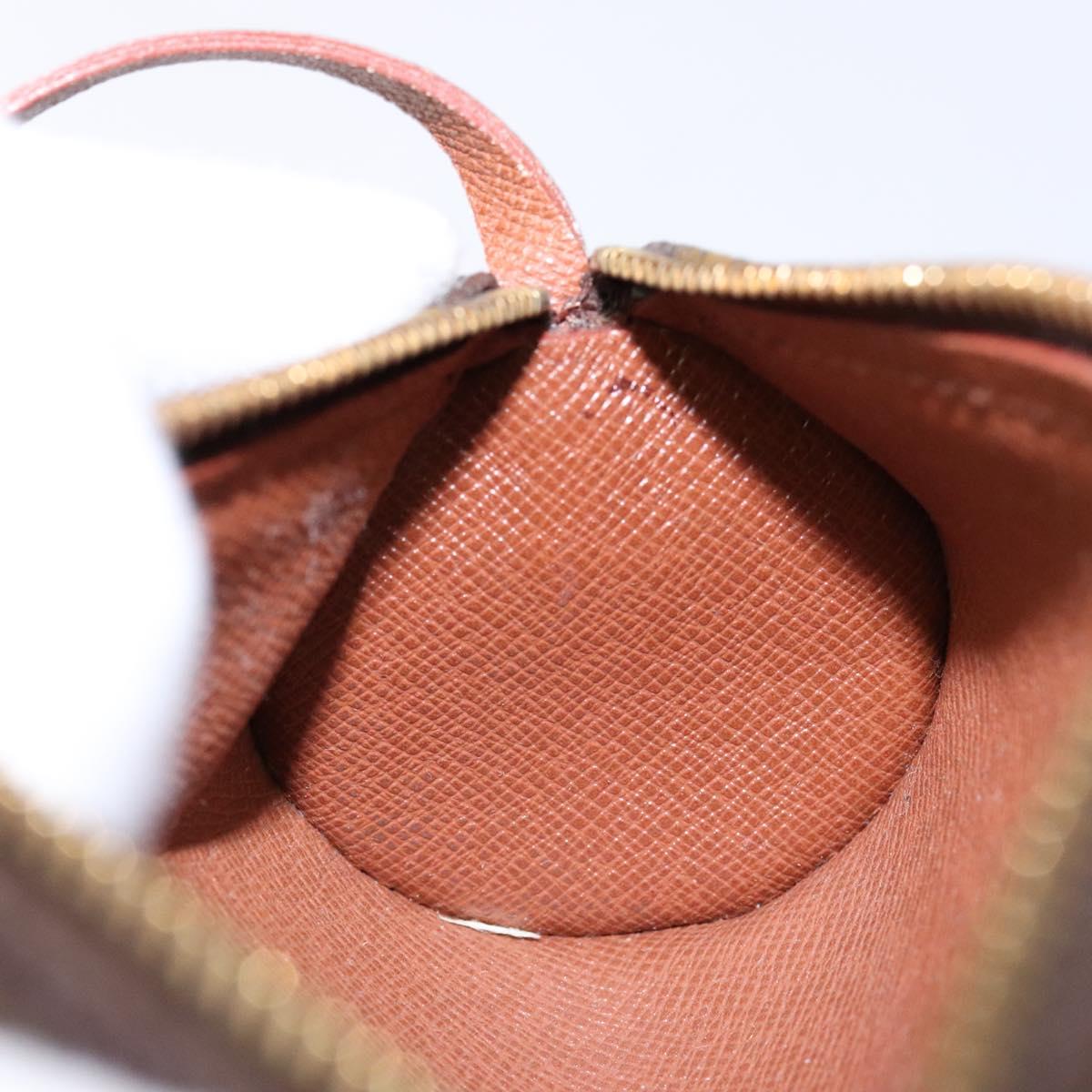 LOUIS VUITTON Monogram Papillon Pouch LV Auth BA4883