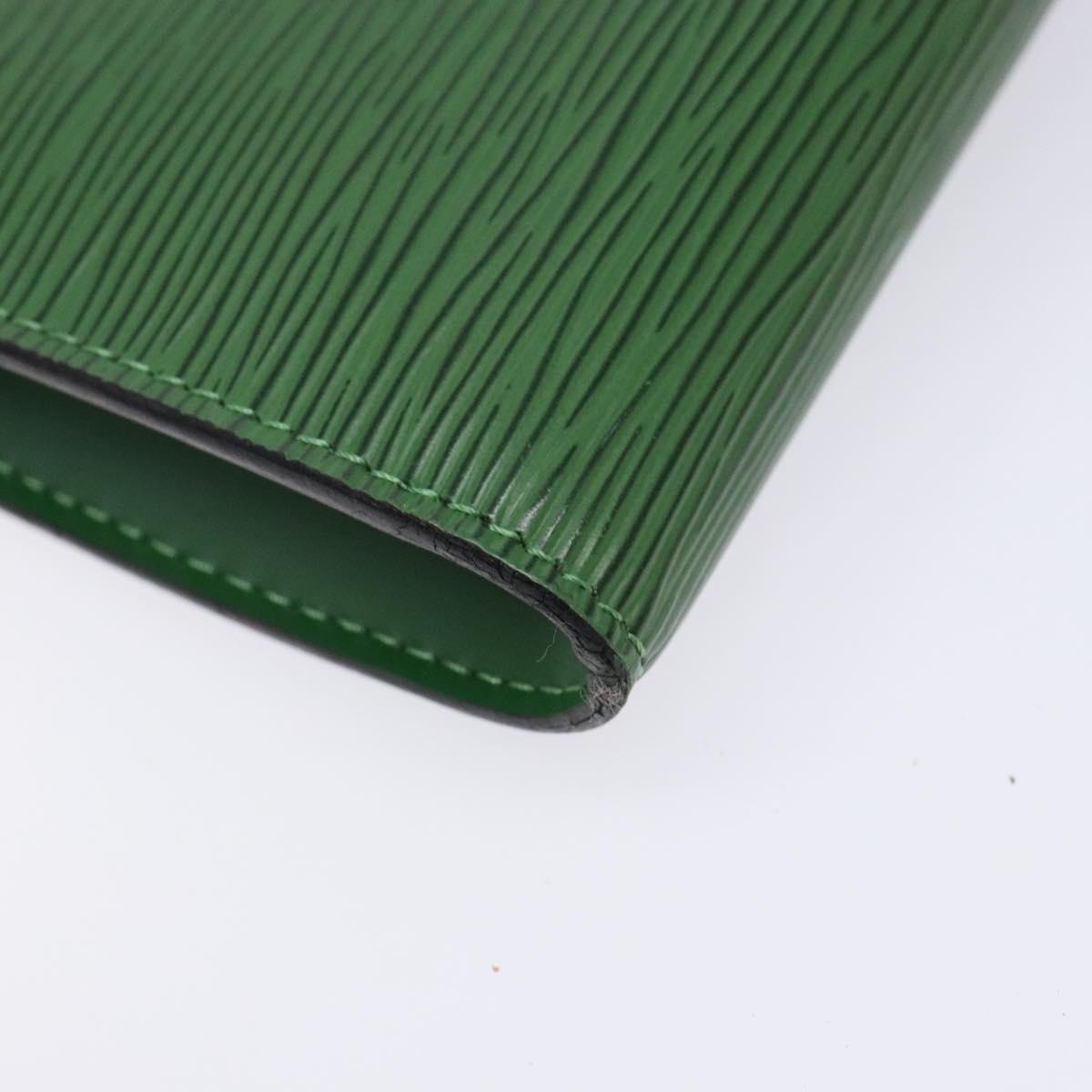 LOUIS VUITTON Epi Pochette Accessoires Pouch Vintage Green M52984 LV Auth BA4884