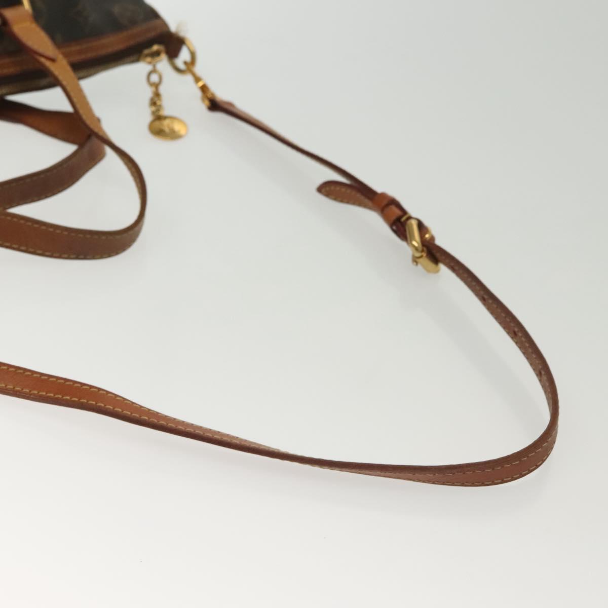 LOUIS VUITTON Monogram Palermo PM Tote Bag M40145 LV Auth BA4893
