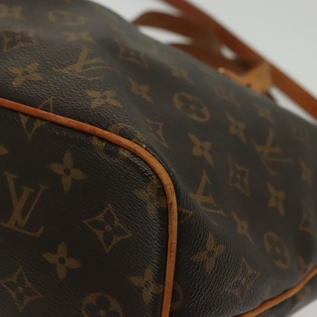 LOUIS VUITTON Monogram Palermo PM Tote Bag M40145 LV Auth BA4893