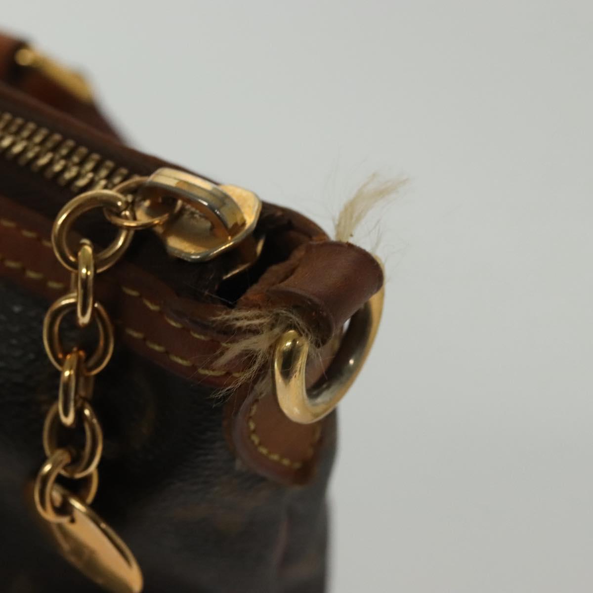 LOUIS VUITTON Monogram Palermo PM Tote Bag M40145 LV Auth BA4893