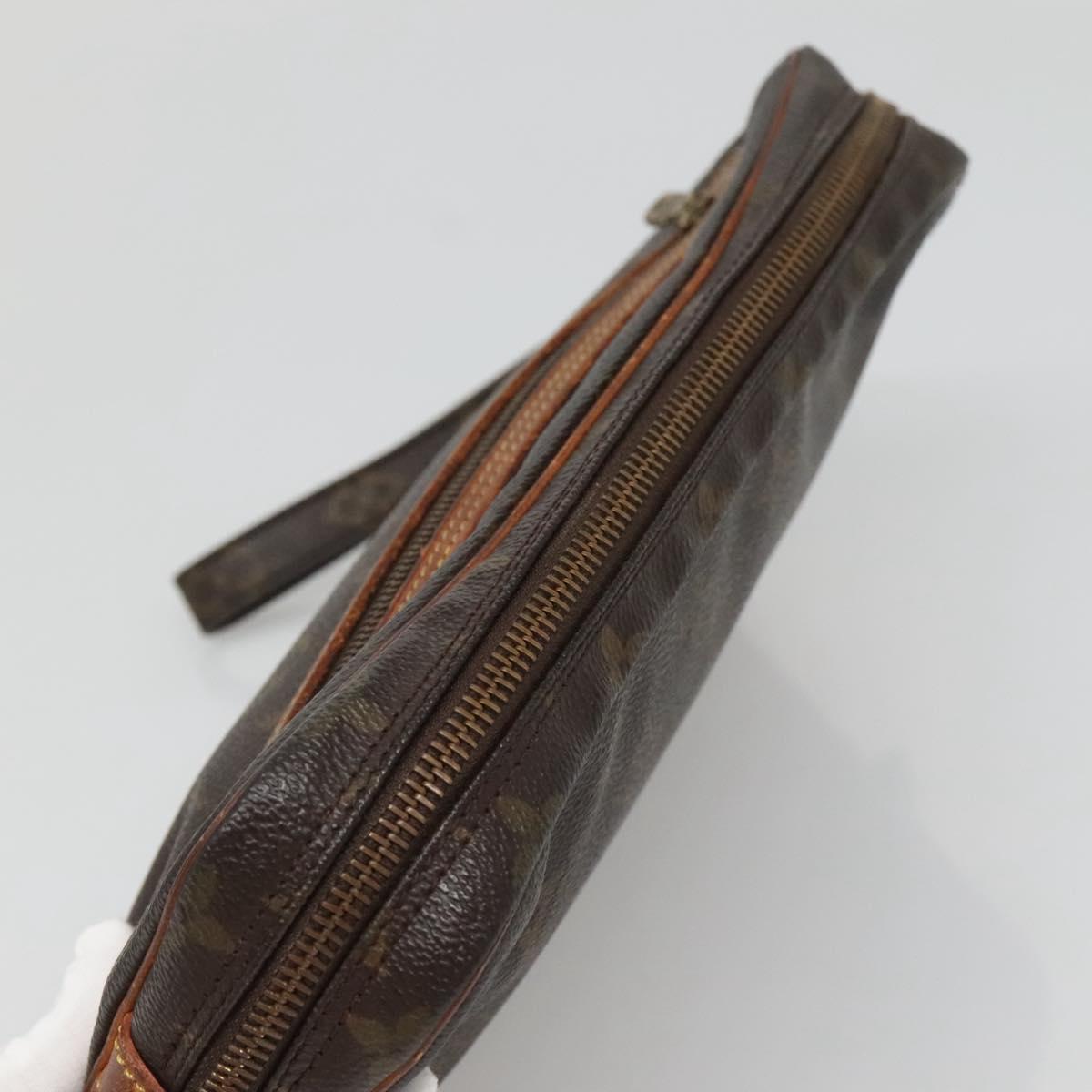 LOUIS VUITTON Monogram Marly Dragonne GM Clutch Bag M51825 LV Auth BA4895