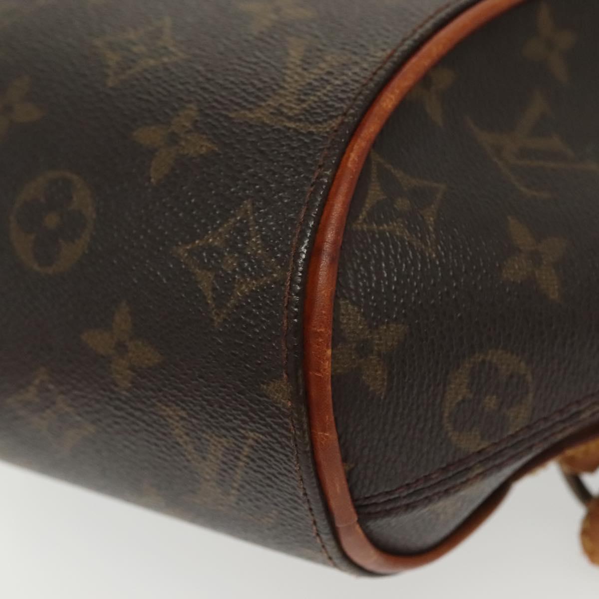 LOUIS VUITTON Monogram Ellipse Sac A Dos Shoulder Bag M51125 LV Auth BA4903