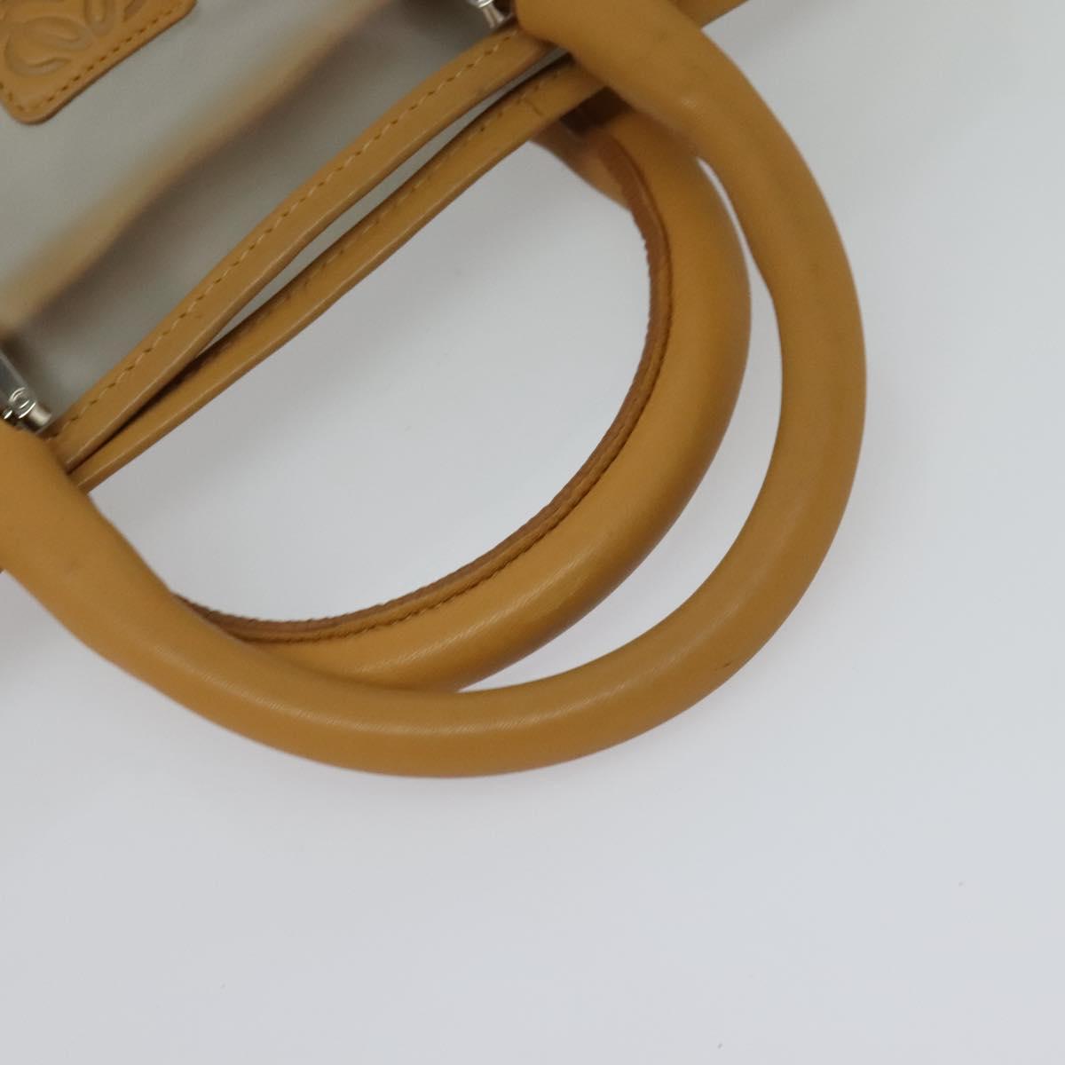 LOEWE Limited Edition of 2000 Pieces Amazona 32 Bag Vinyl Clear Auth BA4958