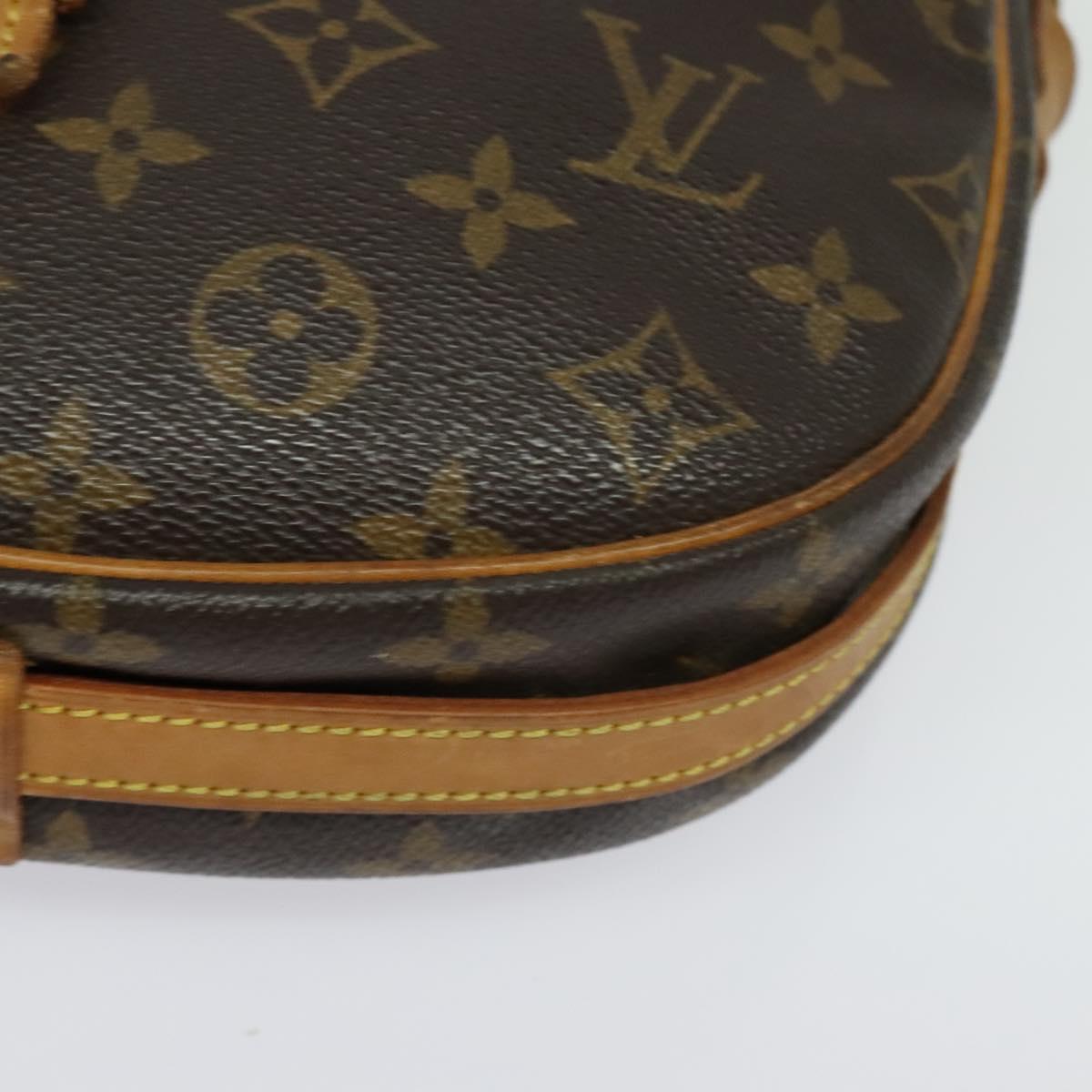 LOUIS VUITTON Monogram Jeune Fille MM Shoulder Bag M51226 LV Auth BA4983