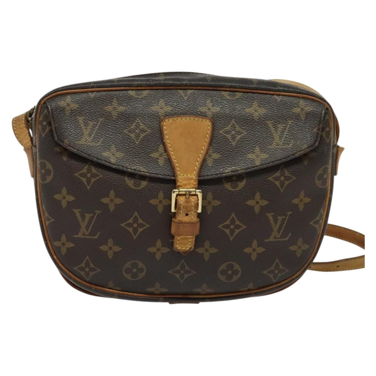 LOUIS VUITTON Monogram Jeune Fille MM Shoulder Bag M51226 LV Auth BA4983