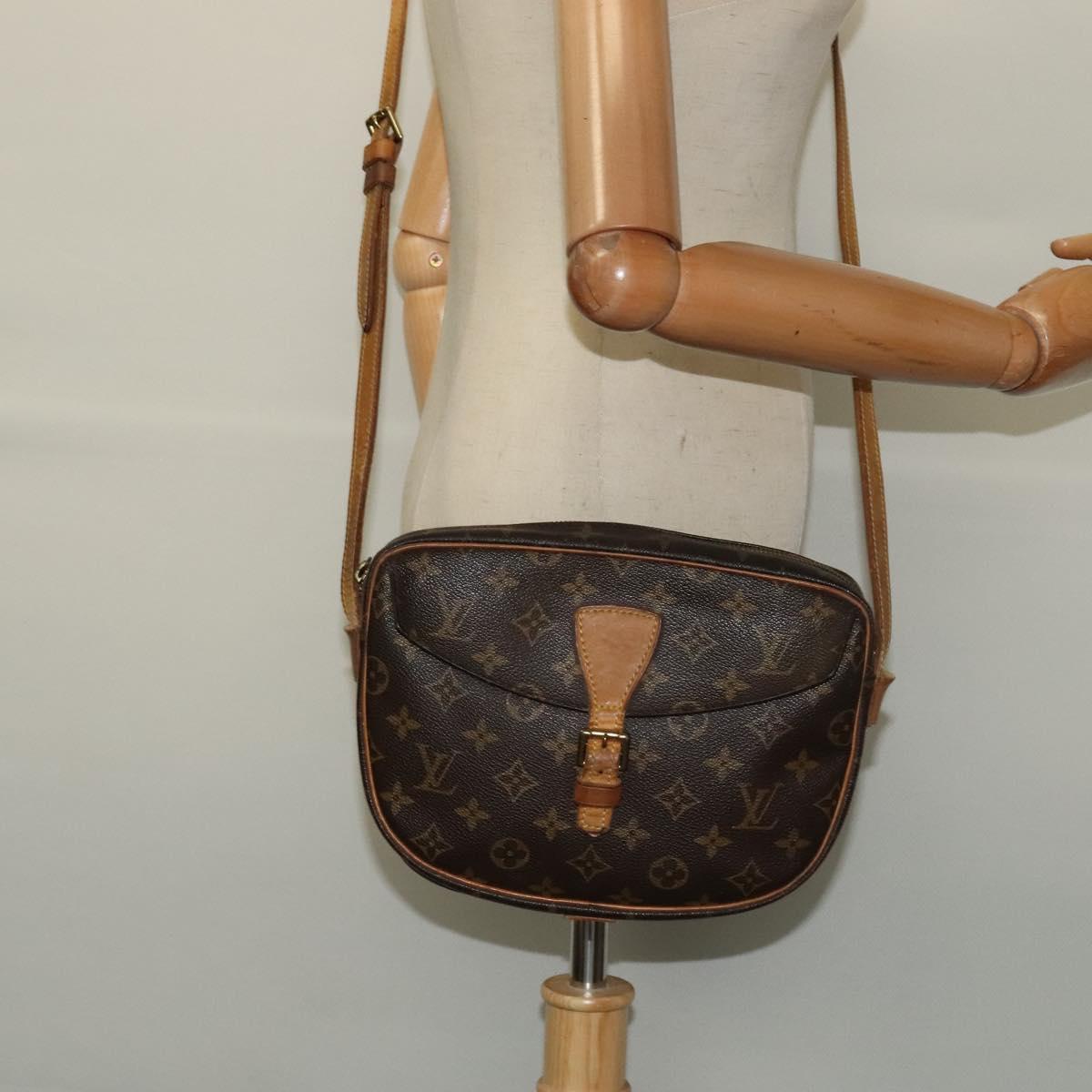 LOUIS VUITTON Monogram Jeune Fille MM Shoulder Bag M51226 LV Auth BA4983
