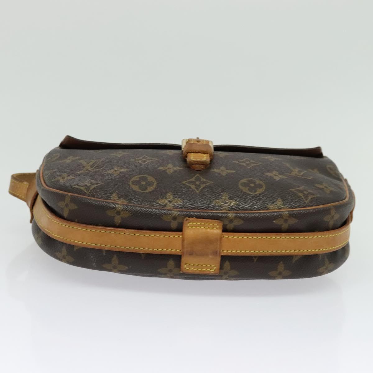 LOUIS VUITTON Monogram Jeune Fille MM Shoulder Bag M51226 LV Auth BA4983